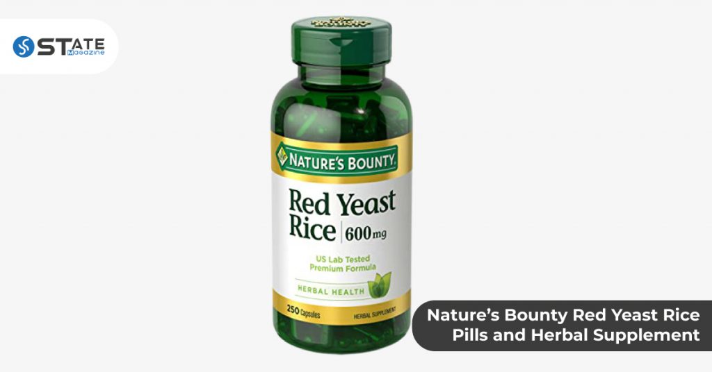  Nature’s Bounty Red Yeast Rice Pills and Herbal Supplement
