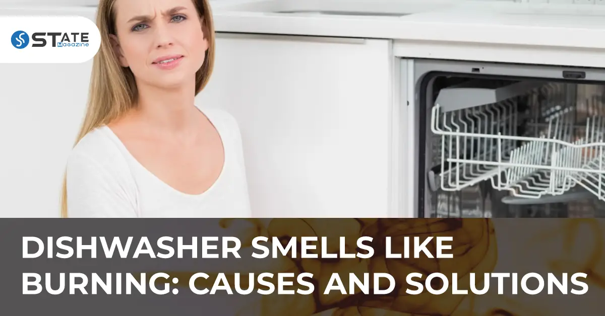 dishwasher smells like burning