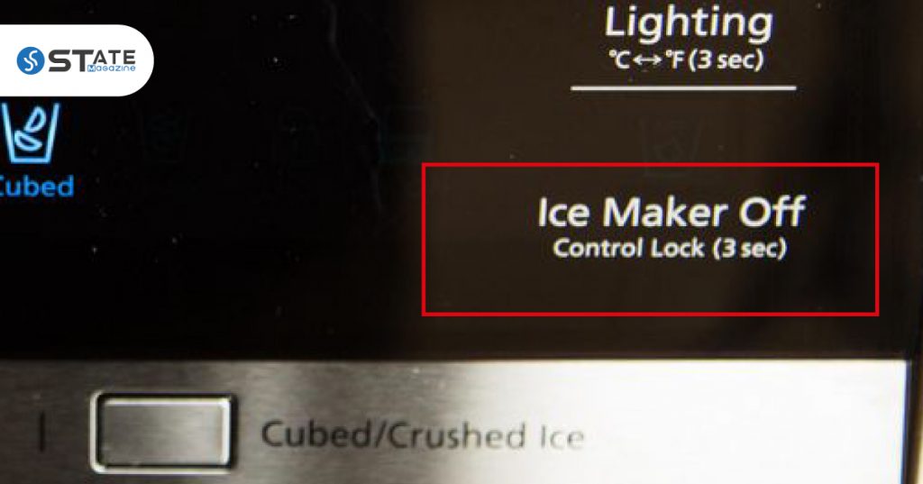 Turn the Ice Maker Off When not in Use