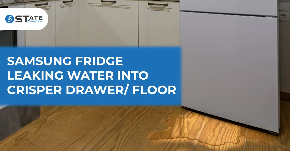 samsung fridge leaking water