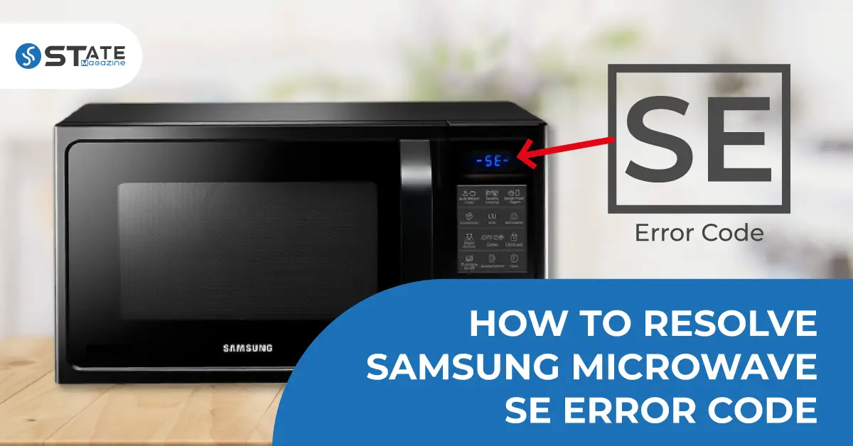 samsung microwave error se