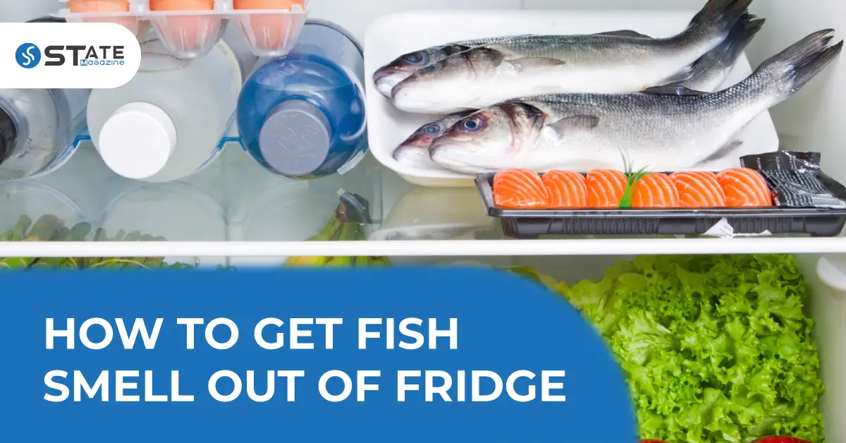 how to get fish smell out of fridge